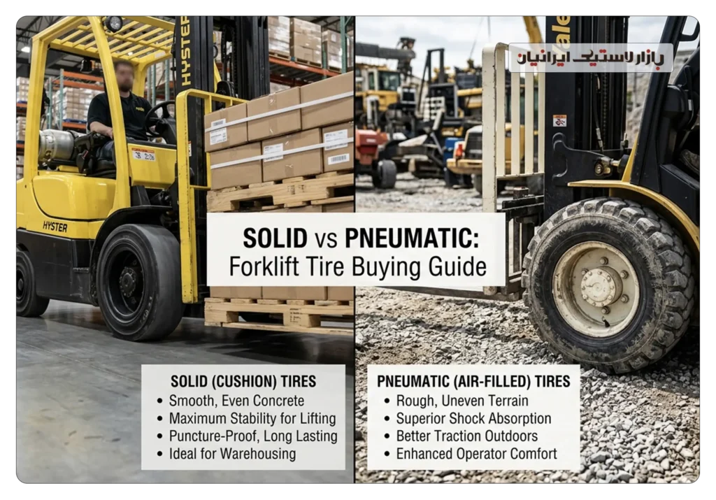 لاستیک توپر بهتر است یا بادی