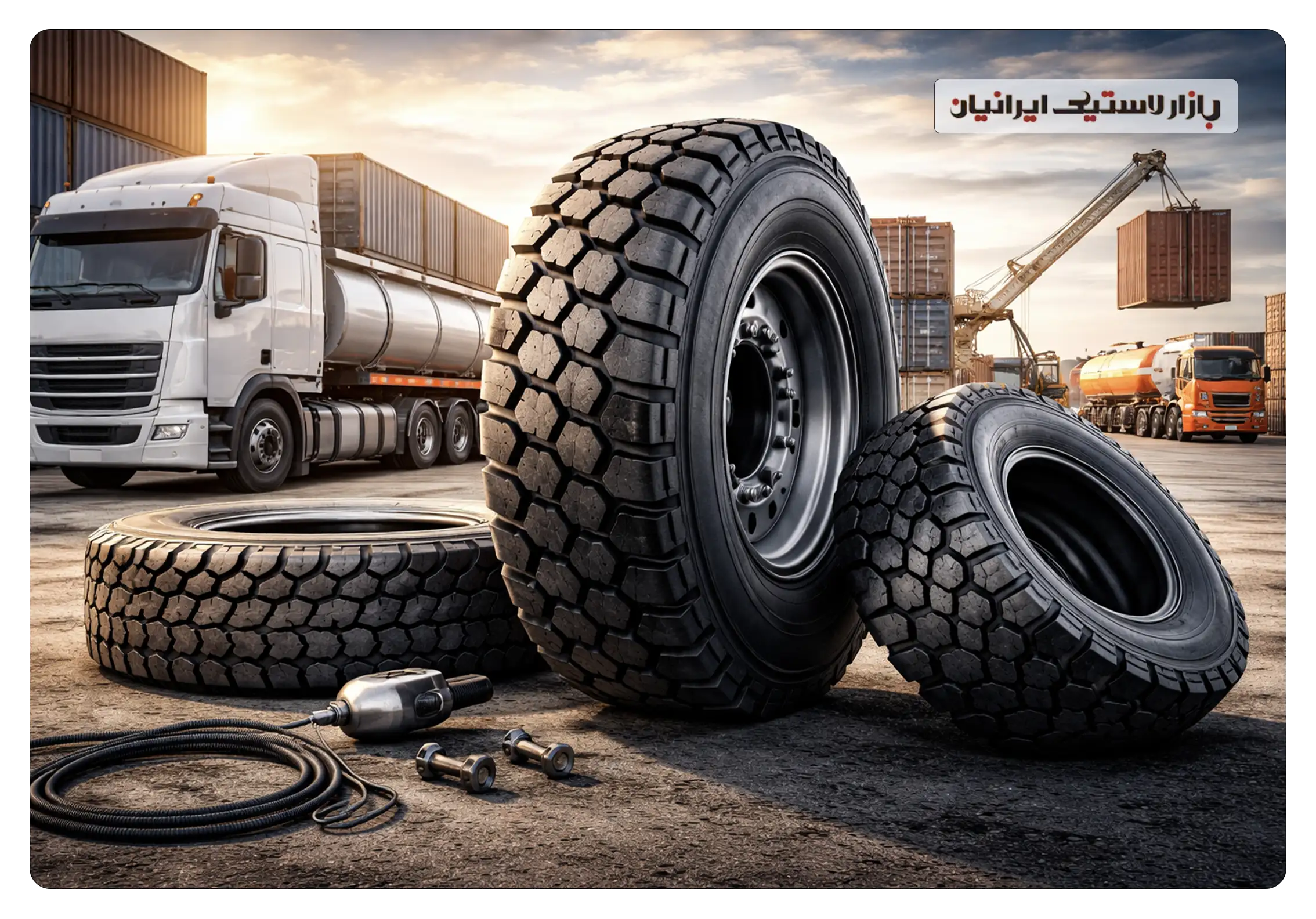 لاستیک ۱۲۲۴ کامیون