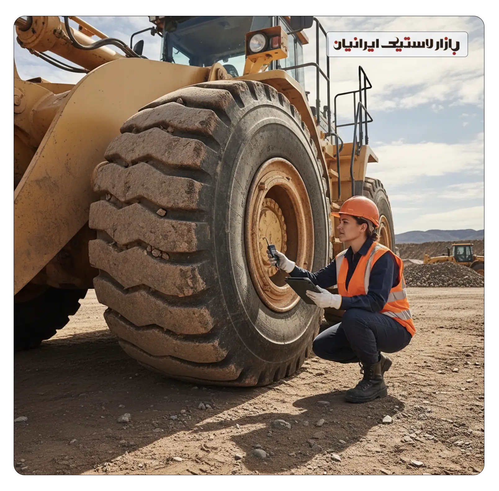 لاستیک لودر صخره‌ای