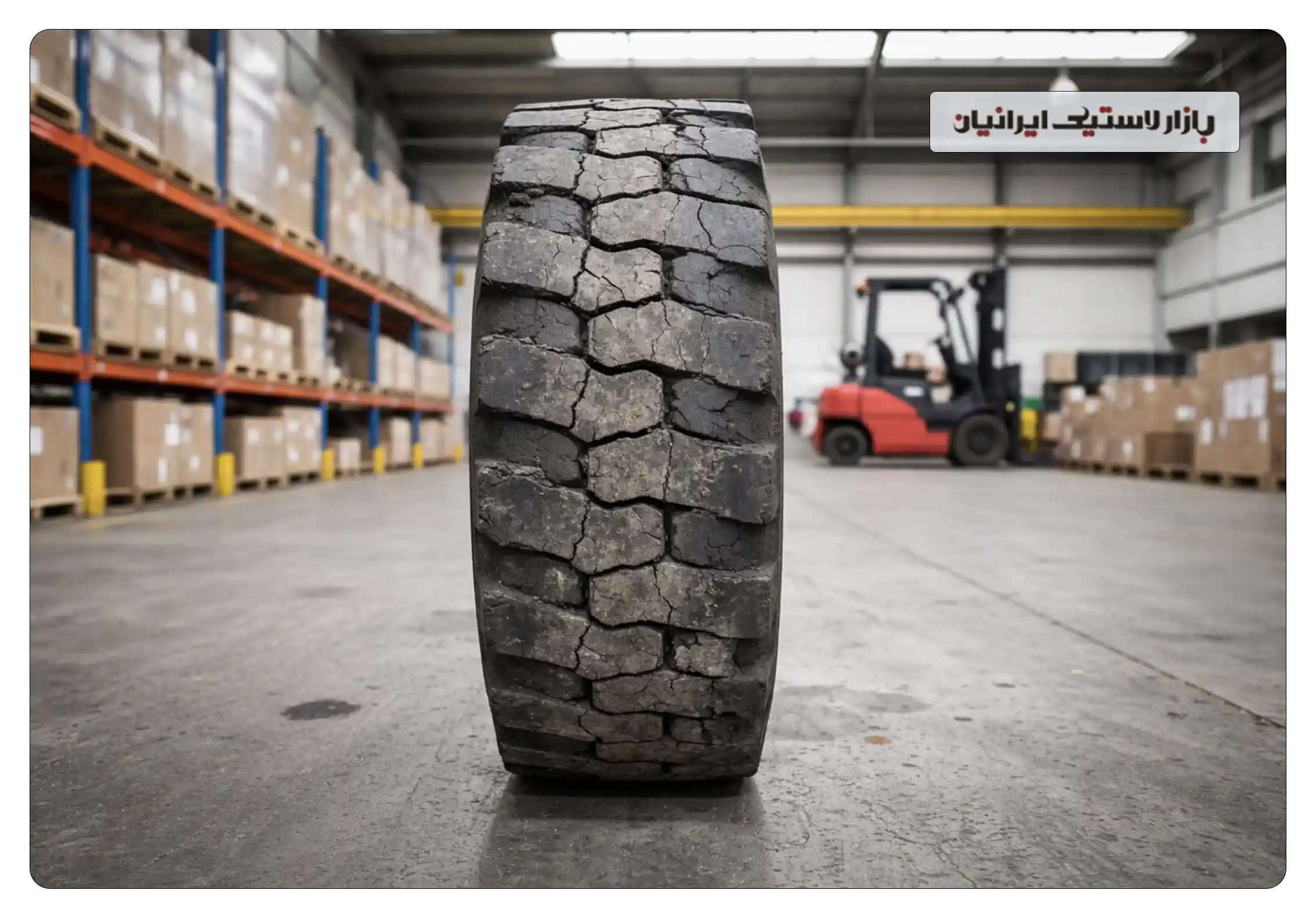 لاستیک لیفتراک دست دوم