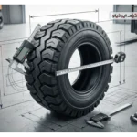 چگونه سایز لاستیک لیفتراک را تشخیص دهیم؟ + ابزار آنلاین