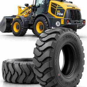 لاستیک لودر کوماتسو 70 یوکوهاما - ساخت ژاپن